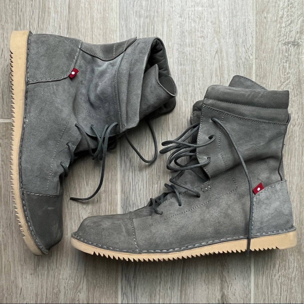 COPY - Oliberté Gray Suede Boots Size 11 (Euro Size 44)